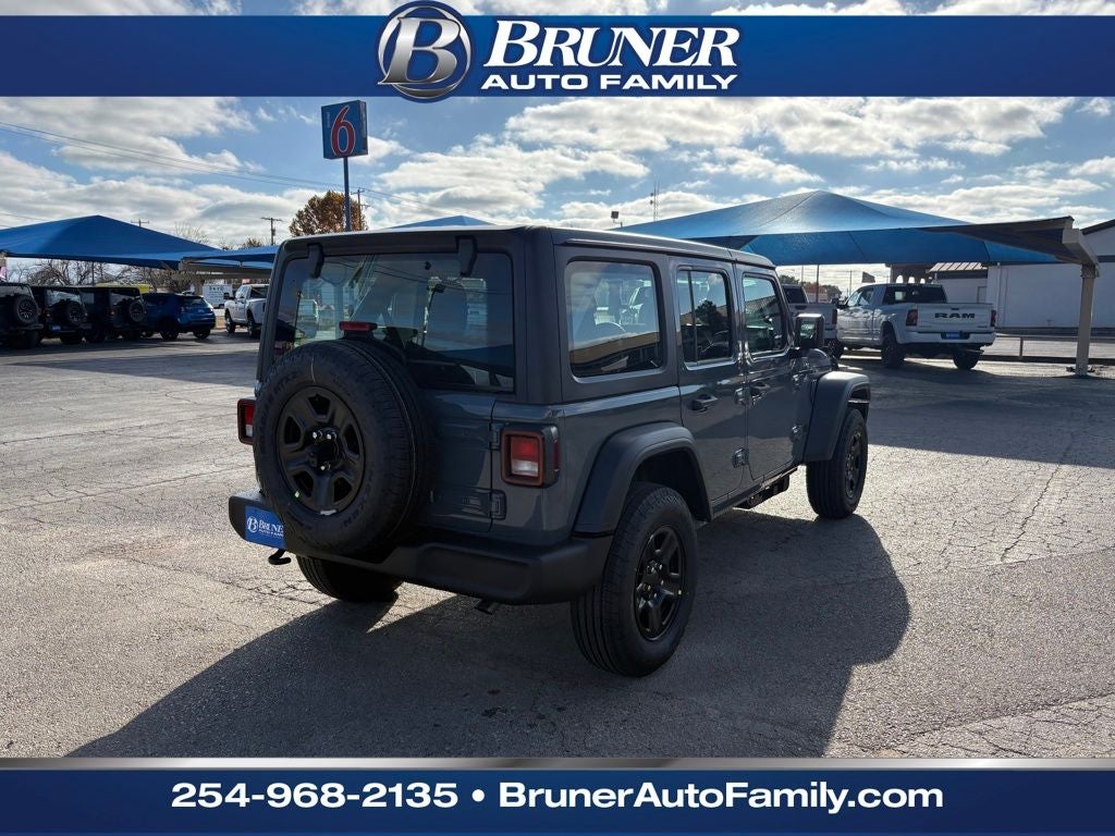 2026 Jeep Wrangler WRANGLER 4-DOOR SPORT