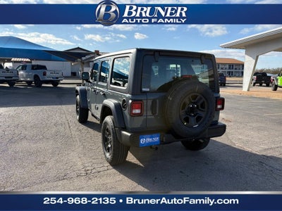 2026 Jeep Wrangler WRANGLER 4-DOOR SPORT