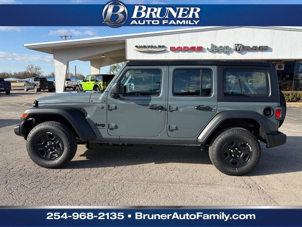 2026 Jeep Wrangler WRANGLER 4-DOOR SPORT