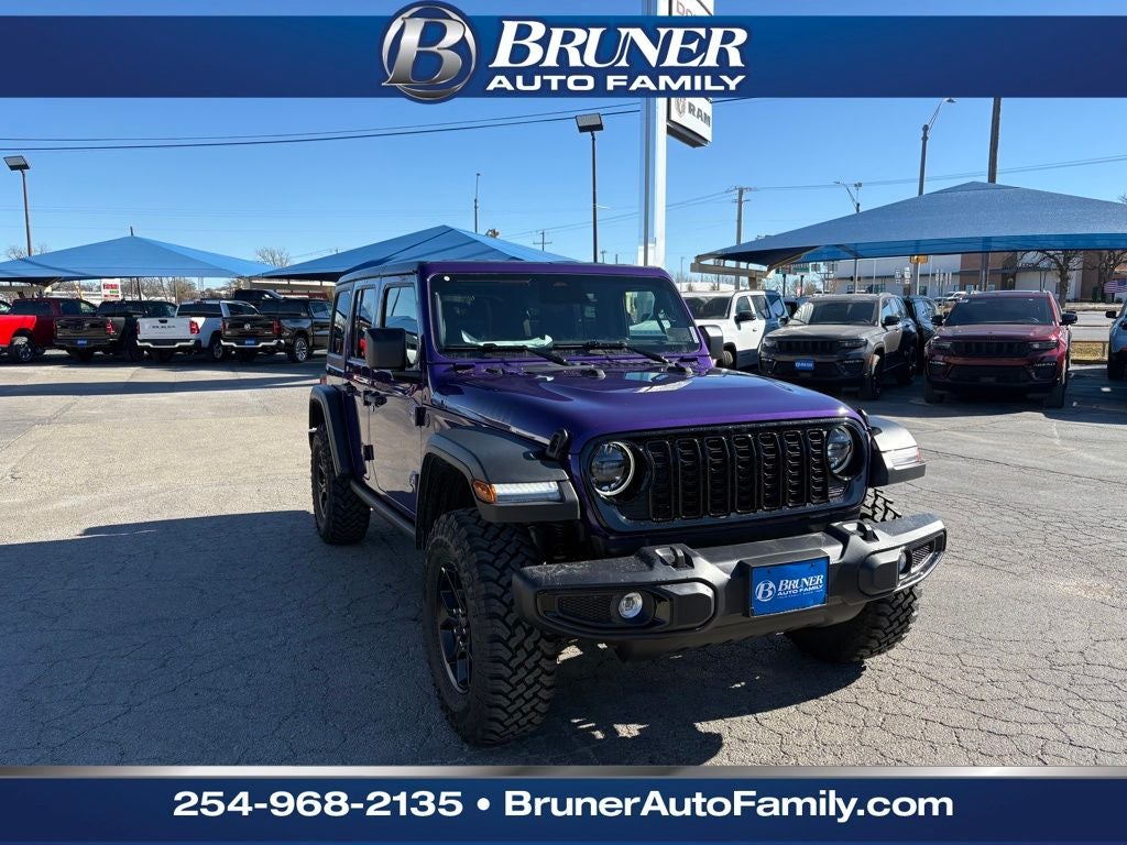 2026 Jeep Wrangler WRANGLER 4-DOOR WILLYS