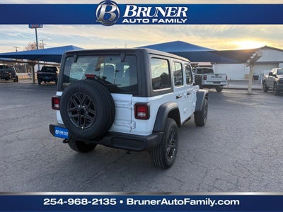 2026 Jeep Wrangler WRANGLER 4-DOOR SPORT