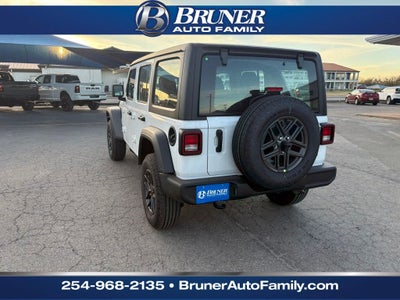 2026 Jeep Wrangler WRANGLER 4-DOOR SPORT