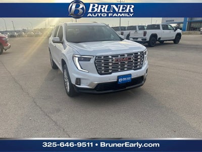 2026 GMC Acadia Denali