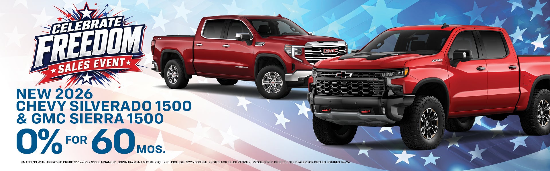New 2026 Silverado 1500 & GMC Sierra 1500