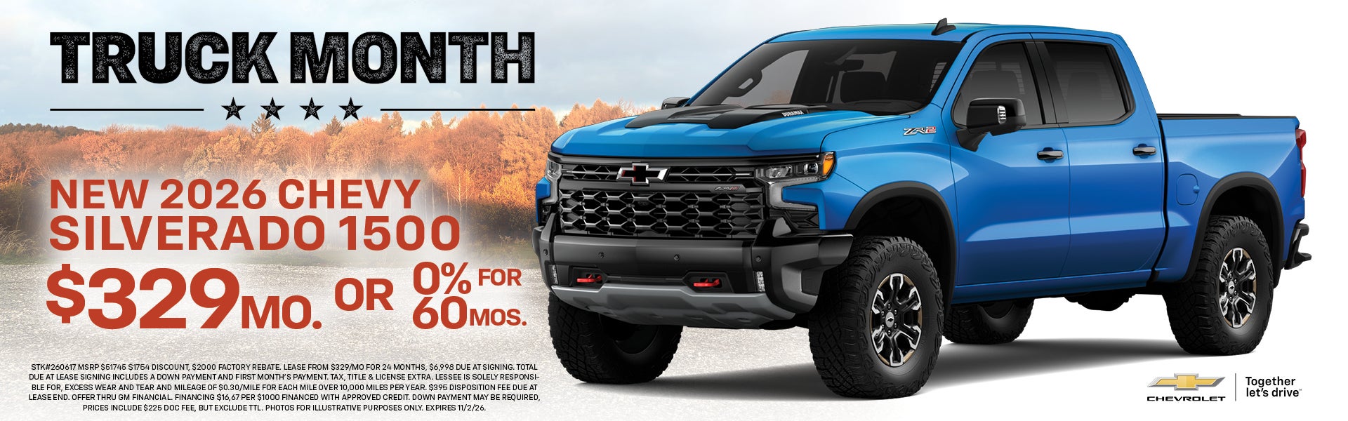 New 2026 Silverado 1500
