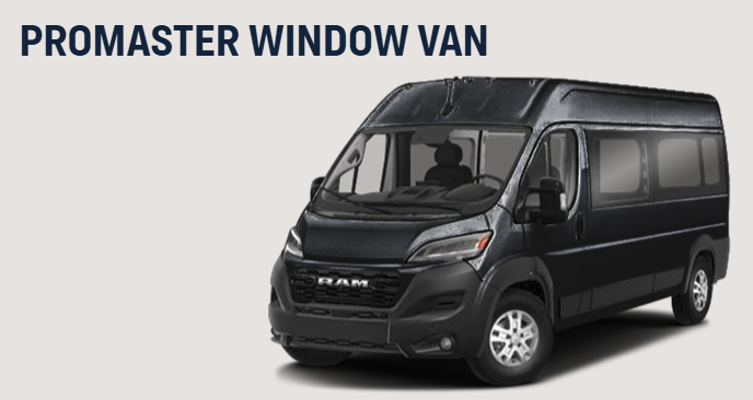 RAM ProMaster Window Van